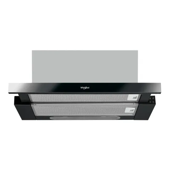 Whirlpool WAHTT 64 LM K beépíthető kihúzható konyhai elszívó, 30x60x30.1 cm, fekete szín 