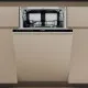 Whirlpool WH2IC10BS7LA0 teljesen beépíthető mosogatógép, automatikus ajtónyitás, 10 teríték, 44.8x55.5x82 cm