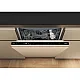 Whirlpool WH6IC16B4M6T0 teljesen beépíthető mosogatógép, 3 kosár, automatikus ajtónyitás, 16 teríték, 59.8x55.5x82 cm