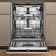 Whirlpool WH7IA15AM3LS0 teljesen beépíthető mosogatógép, 3 kosár,15 teríték, automatikus ajtónyitás, 59.8x55.5x82 cm