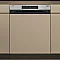 Whirlpool WH7PA15AM60 beépíthető kezelőpaneles mosogatógép, 15 teríték, automatikus ajtónyitás, 59.8x55.5x82 cm, inox szín 