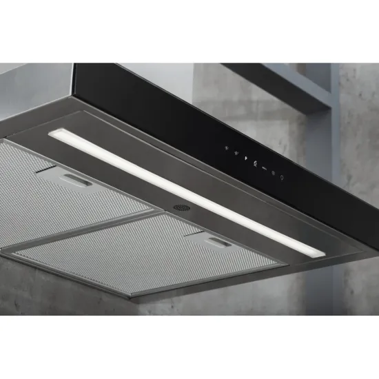 Whirlpool WHBS 62F LT K/1 sziget elszívó, 59.8x45.5x114 cm, fekete szín 