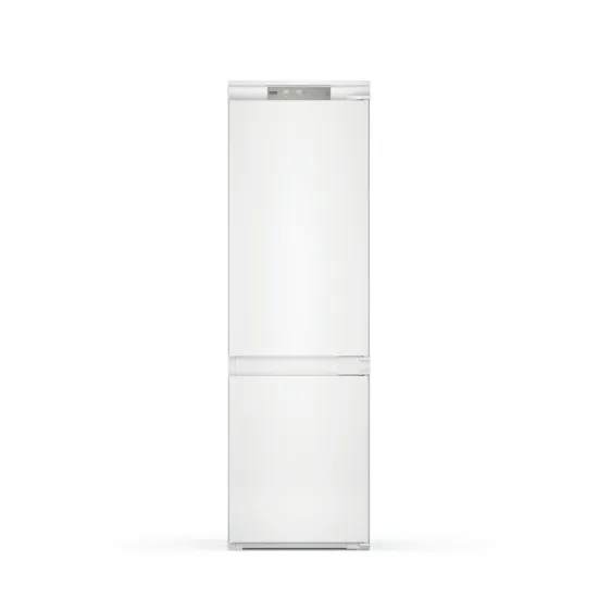 Whirlpool WHC18 T573 Total No Frost beépíthető alulfagyasztós kombinált hűtőszekrény, 182/68L, Zen Inverter Kompresszor, 54x54.5x177 cm