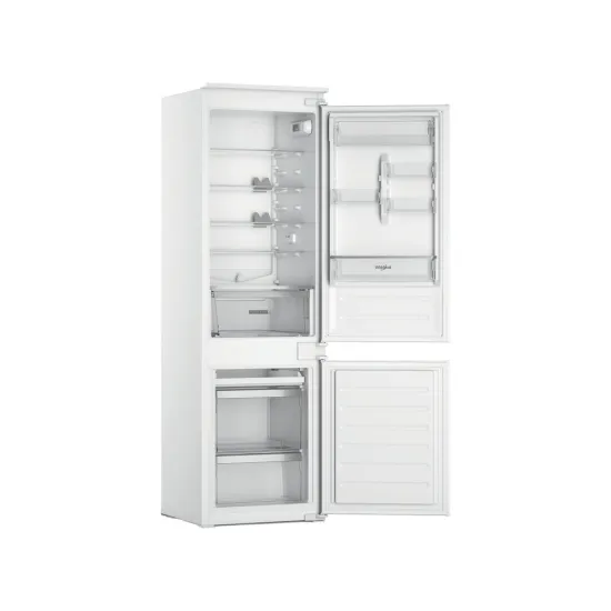 Whirlpool WHC18D031C1 beépíthető alulfagyasztós kombinált hűtőszekrény, 189/79L, 54x54.5x177 cm
