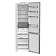 Whirlpool WHK 25404 XP8E Total No Frost alulfagyasztós kombinált hűtőszekrény, 249/106L, Zen Inverter kompresszor, 59.5x66.3x203.5 cm, új ezüst szín