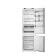 Whirlpool WHK2 5292 B4E Total No Frost beépíthető alulfagyasztós kombinált hűtőszekrény, 194/76L, Zen Inverter Kompresszor, 54x55x177.5 cm, cink fém szín 