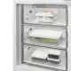 Whirlpool WHK2 5292 B4E Total No Frost beépíthető alulfagyasztós kombinált hűtőszekrény, 194/76L, Zen Inverter Kompresszor, 54x55x177.5 cm, cink fém szín 