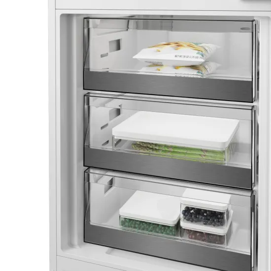 Whirlpool WHK2 5294 B6E Total No Frost beépíthető alulfagyasztós kombinált hűtőszekrény, Zen Inverter Kompresszor, 194/76L, 54x55x177.5 cm