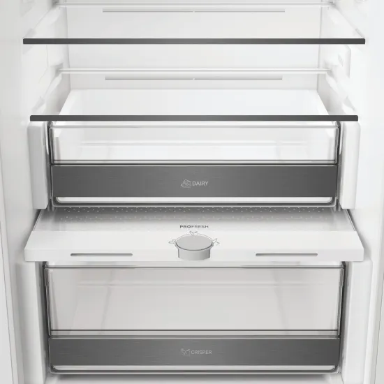 Whirlpool WHK2 5294 B6E Total No Frost beépíthető alulfagyasztós kombinált hűtőszekrény, Zen Inverter Kompresszor, 194/76L, 54x55x177.5 cm