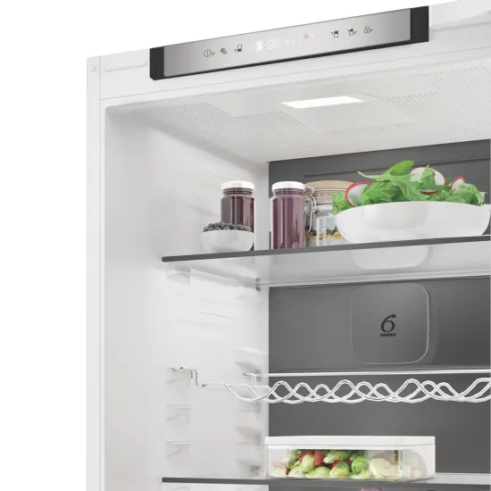 Whirlpool WHK2 5294 B6E1 Total No Frost beépíthető alulfagyasztós kombinált hűtőszekrény, Zen Inverter Kompresszor, 194/76L, 54x55x177.5 cm