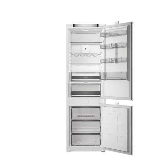 Whirlpool WHK2 5294 B7E1 Total No Frost beépíthető alulfagyasztós kombinált hűtőszekrény, Zen Inverter Kompresszor, 194/76L, 54x55x177.5 cm