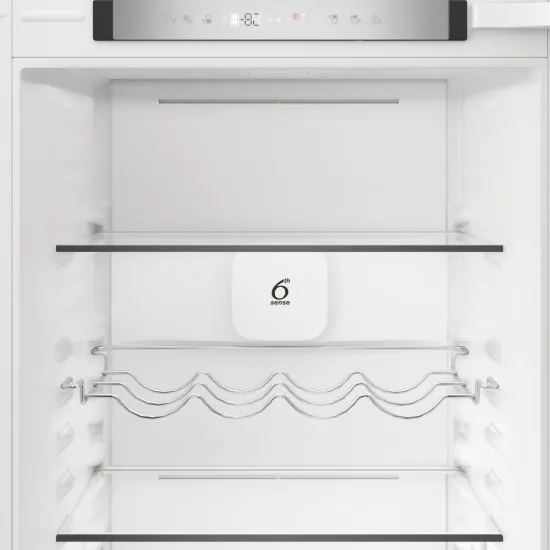 Whirlpool WHK2 5294 B7E1 Total No Frost beépíthető alulfagyasztós kombinált hűtőszekrény, Zen Inverter Kompresszor, 194/76L, 54x55x177.5 cm