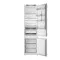 Whirlpool WHK2 5322 B4E Total No Frost beépíthető alulfagyasztós kombinált hűtőszekrény, 224/76L, Zen Inverter Kompresszor, 54x55x193.5 cm, cink fém szín 