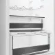 Whirlpool WHK2 5322 B4E Total No Frost beépíthető alulfagyasztós kombinált hűtőszekrény, 224/76L, Zen Inverter Kompresszor, 54x55x193.5 cm, cink fém szín 