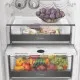 Whirlpool WHK2 5322 B4E Total No Frost beépíthető alulfagyasztós kombinált hűtőszekrény, 224/76L, Zen Inverter Kompresszor, 54x55x193.5 cm, cink fém szín 