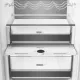 Whirlpool WHK2 5323 B5E1 Total No Frost beépíthető alulfagyasztós kombinált hűtőszekrény, 224/76L, Zen Inverter Kompresszor, 54x55x193.5 cm, cink fém szín 