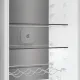 Whirlpool WHK2 5323 B5E1 Total No Frost beépíthető alulfagyasztós kombinált hűtőszekrény, 224/76L, Zen Inverter Kompresszor, 54x55x193.5 cm, cink fém szín 