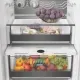 Whirlpool WHK2 5323 B5E1 Total No Frost beépíthető alulfagyasztós kombinált hűtőszekrény, 224/76L, Zen Inverter Kompresszor, 54x55x193.5 cm, cink fém szín 