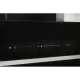 Whirlpool WHVS 90F LT C K beépíthető falra szerelhető döntött kürtös konyhai elszívó, 50.4x37x89.8 cm, fekete szín 