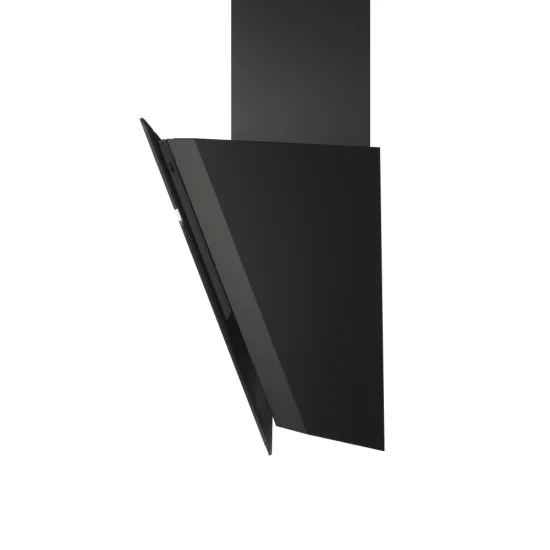 Whirlpool WHVS 91F LT DP K beépíthető falra szerelhető döntött kürtös konyhai elszívó, 89.8x36.8x147.5 cm, fekete szín 