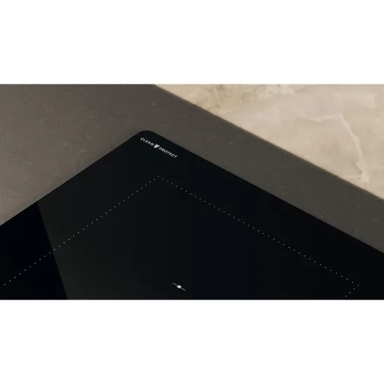 Whirlpool WL S2177 CPNE beépíthető indukciós kerámialap, 77x51x5.4 cm, fekete szín 