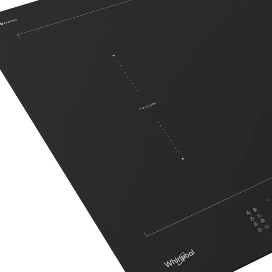 Whirlpool WL S3777 NE BM beépíthető indukciós kerámialap, 77x51x5.4 cm, fekete szín 