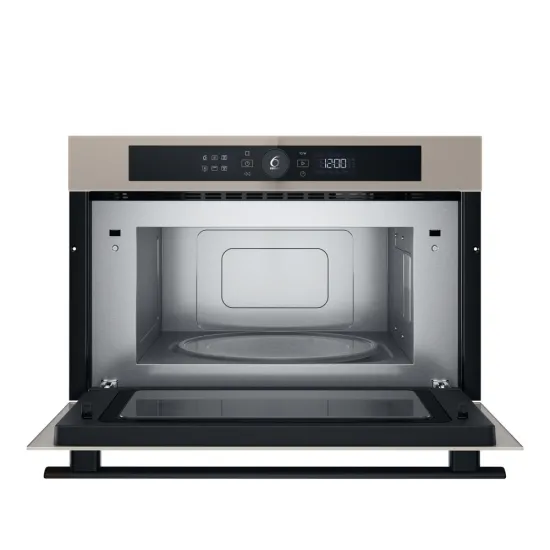 Whirlpool WMD44ME beépíthető mikrohullámú sütő, 1000W, 31L, 59.5x46.8x38.5 cm, urban beige szín 
