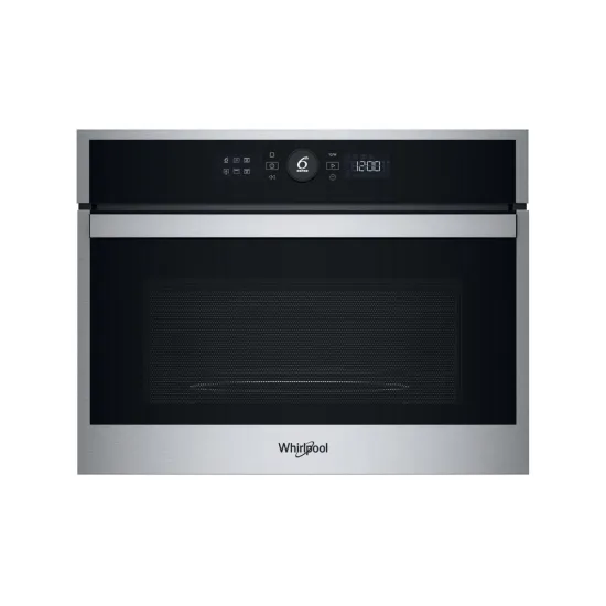 Whirlpool WMW44HMX beépíthető mikrohullámú sütő, 900W, 40L, 59.5x56x45.5 cm, inox 
