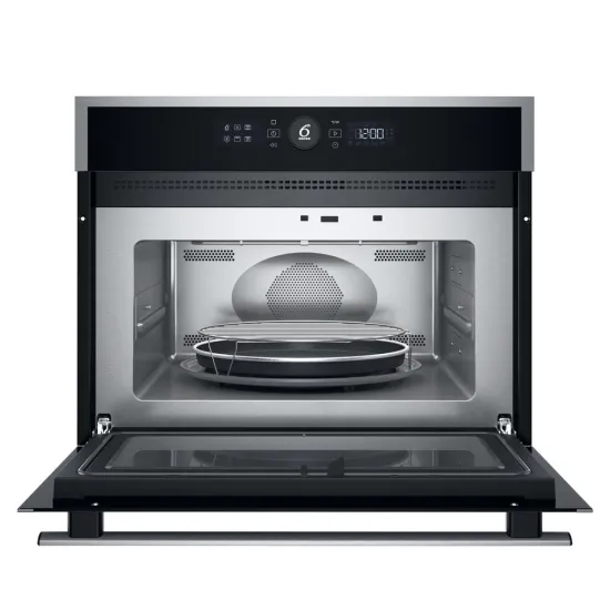 Whirlpool WMW44HMX beépíthető mikrohullámú sütő, 900W, 40L, 59.5x56x45.5 cm, inox 