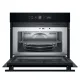 Whirlpool WMW47HMB beépíthető mikrohullámú sütő, 40L, 900W, 59.5x56x45.5 cm, fekete szín 