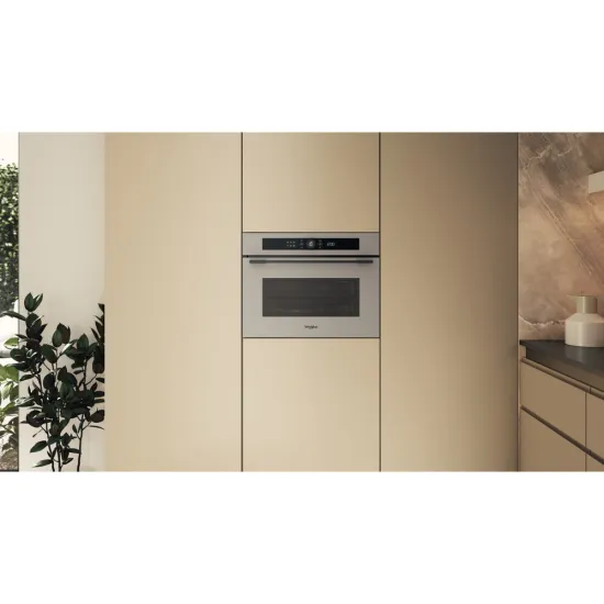 Whirlpool WMW57DHME beépíthető mikrohullámú sütő ,40L, 900W, 59.5x56x45.5 cm, urban beige szín 