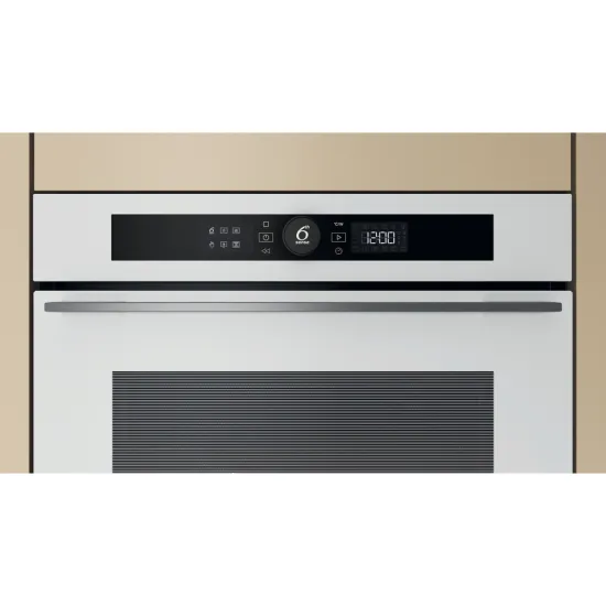 Whirlpool WMW57DHMW beépíthető mikrohullámú sütő, 40L, 900W, 59.5x56x45.5 cm, fehér szín 