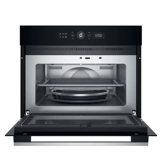 Whirlpool WMW57DHMX beépíthető mikrohullámú sütő, 40L, 900W, 59.5x56x45.5 cm, inox szín