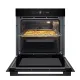 Whirlpool WOI5S8HM2SBA beépíthető sütő, 73L, 6. Érzék technológia előre beállított receptek, 59.5x56.4x59.7 cm, fekete szín 