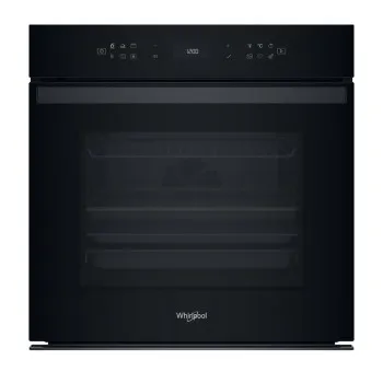 Whirlpool WOI68PT1SBA beépíthető sütő, 73L, pirolitikus és hidrolitikus tisztítás, 6. Érzék technológia előre beállított receptek, 59.5x56.4x5.7 cm, fekete szín 