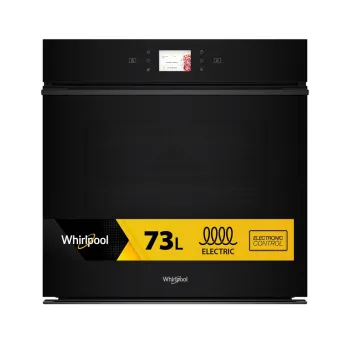Whirlpool WOI98HT2SBA beépíthető sütő, 73L, 6. Érzék technológia előre beállított receptek, 59.5x56.4x59.7 cm, fekete szín 
