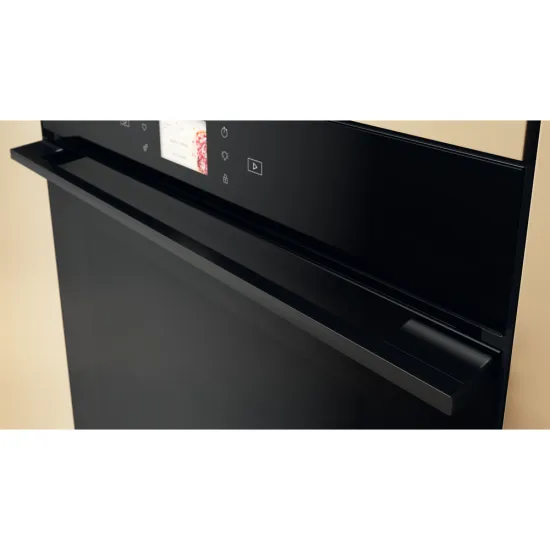 Whirlpool WOI98HT2SBA beépíthető sütő, 73L, 6. Érzék technológia előre beállított receptek, 59.5x56.4x59.7 cm, fekete szín 