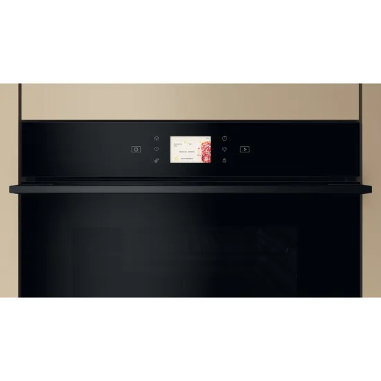Whirlpool WOI98HT2SBA beépíthető sütő, 73L, 6. Érzék technológia előre beállított receptek, 59.5x56.4x59.7 cm, fekete szín 