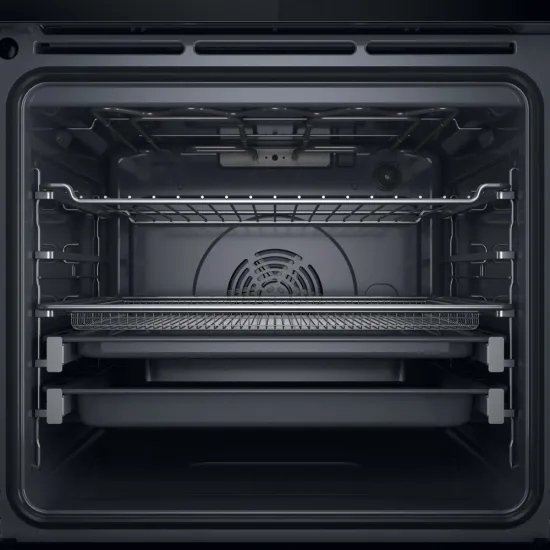 Whirlpool WOI98HT2SBA beépíthető sütő, 73L, 6. Érzék technológia előre beállított receptek, 59.5x56.4x59.7 cm, fekete szín 