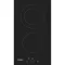 Whirlpool WRD 6030 B beépíthető dominó 2 főzőzónás kerámialap, 30x52x4.7 cm, fekete szín