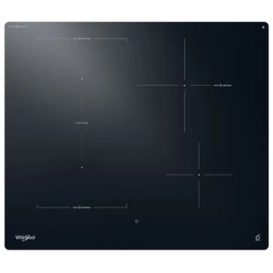 Whirlpool WTX6014DCF beépíthető indukciós kerámialap, 59x51x5.4 cm, fekete szín