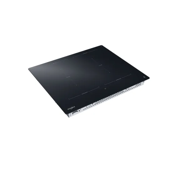 Whirlpool WTX6019DCF beépíthető indukciós kerámialap, 59x51x5.4 cm, fekete szín 