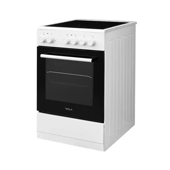 Tesla CV5400SW kerámialapos elektromos tűzhely 50x55x83 cm 