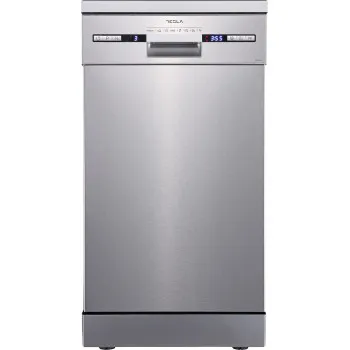 Tesla WD461MX keskeny mosogatógép,9 terítékes,44.8cm széles,inox