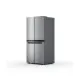 Whirlpool WQ9 E2L EF No Frost side by side hűtőszekrény,187.4cm magas,inox