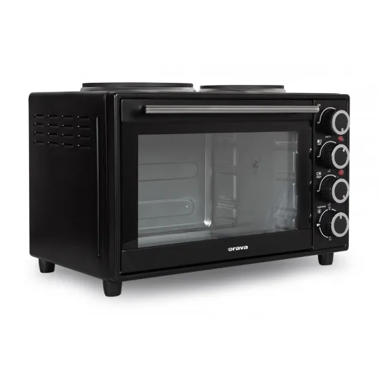Orava ELEKTRAX28 28l mini sütő 2db főzőlappal
