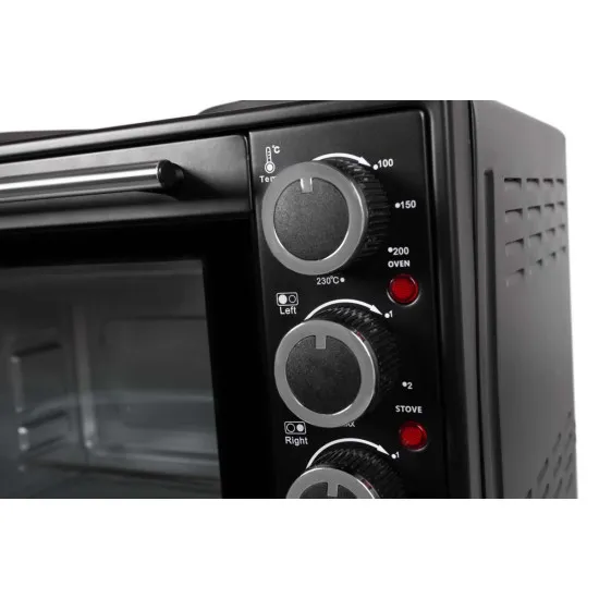 Orava ELEKTRAX28 28l mini sütő 2db főzőlappal