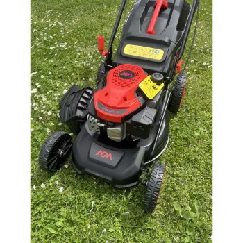 AGM 4624R önjáró benzinmotoros fűnyíró,fűgyűjtés,oldal kidobás,mulcsozás, 46cm, 2.5kw