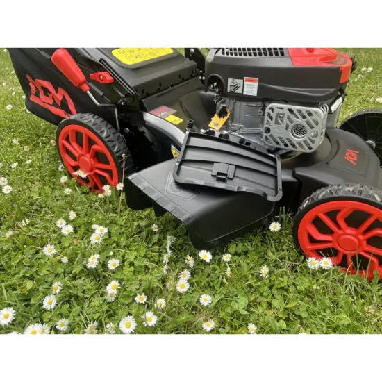 AGM 4624R önjáró benzinmotoros fűnyíró,fűgyűjtés,oldal kidobás,mulcsozás, 46cm, 2.5kw