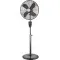 MPM-MWP-13M 45 cm fémházas álló ventillátor,fémpropellerrel,50W,távvezérlő,fekete